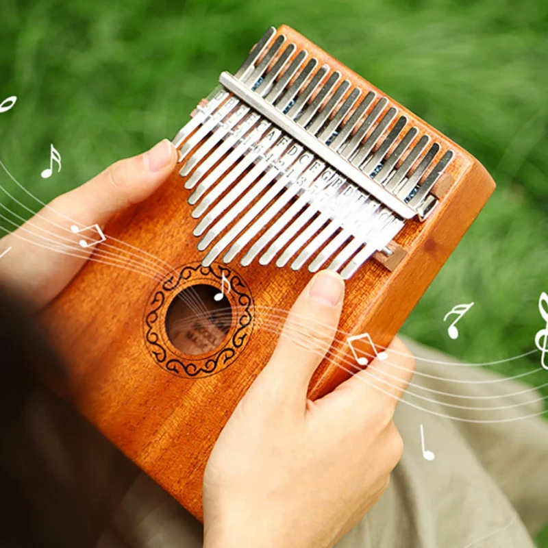 Portable Thumb Piano Kalimba Mahogany Finger Musical Instruments 17 Key For Children And Adult 1PC
Portable Thumb Piano Kalimba Mahogany Finger Musical Instruments 17 Key For Children And Adult 1PC