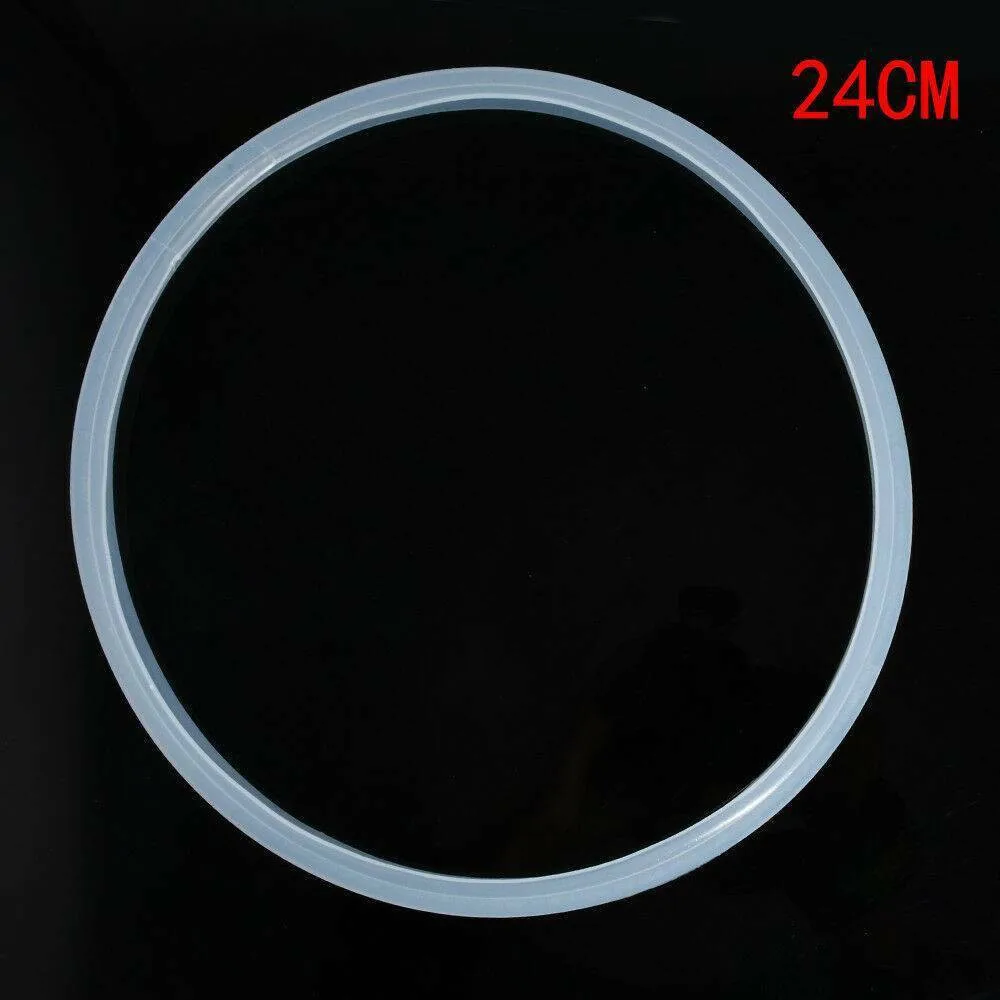 22-32cm Replacement Clear Silicone Rubber Gasket Home Pressure Cooker Seal Ring Seal Nitrile Gaskets Oil Rings Washer
22-32cm Replacement Clear Silicone Rubber Gasket Home Pressure Cooker Seal Ring Seal Nitrile Gaskets Oil Rings Washer