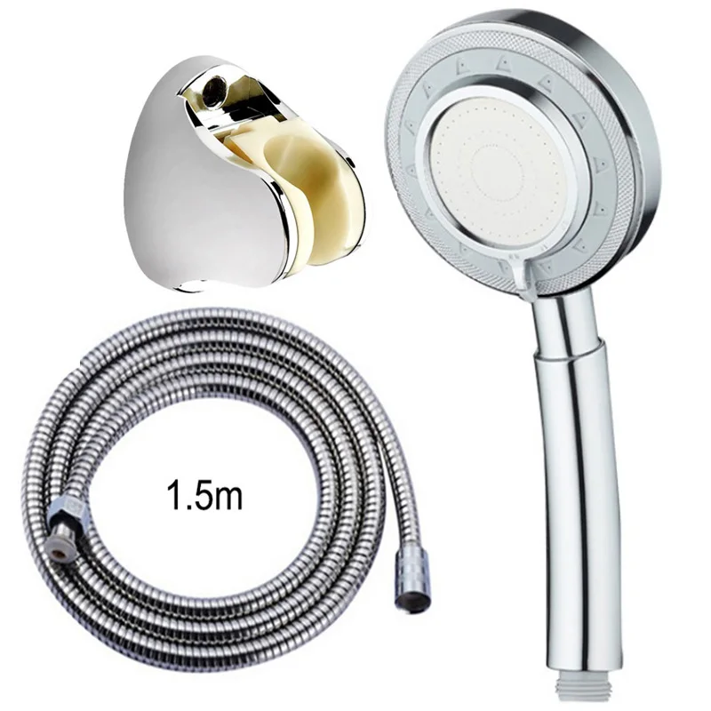 Shower Head With Hose Set High Pressure Water Saving Showerhead Holder Rainfall 3 Modes of Spray Atomization Shower
Shower Head With Hose Set High Pressure Water Saving Showerhead Holder Rainfall 3 Modes of Spray Atomization Shower