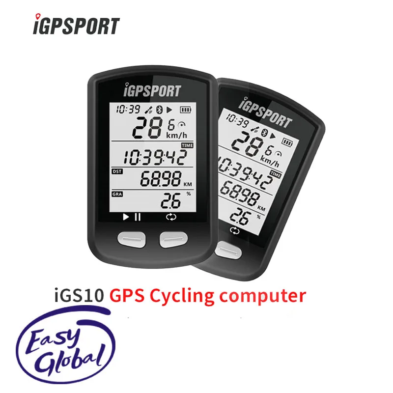 IGPSPORT IGS10 GPS Cycling Computer ANT+ Bluetooth 4.0 Waterproof IPX6 Wireless Sports Bicycle Speedometer Road MTB Bike Sensor
IGPSPORT IGS10 GPS Cycling Computer ANT+ Bluetooth 4.0 Waterproof IPX6 Wireless Sports Bicycle Speedometer Road MTB Bike Sensor