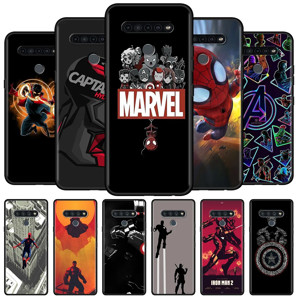 Phone Case For LG K41s K61 K50 K40s K42 K40 K92 K71 K52 TPU Capa for lg G6 G7 G8 Q52 Q92 Silicone Fundas Aesthetic Marvel
Phone Case For LG K41s K61 K50 K40s K42 K40 K92 K71 K52 TPU Capa for lg G6 G7 G8 Q52 Q92 Silicone Fundas Aesthetic Marvel