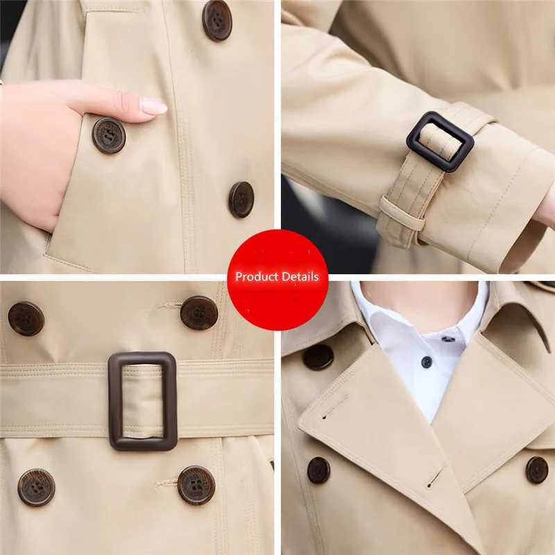 2020 New Autumn Women Double Breasted Long Trench Coats Khaki Slim Belt Cloak Windbreaker Female Plus Size S-5XL Outerwears Y573 
2020 New Autumn Women Double Breasted Long Trench Coats Khaki Slim Belt Cloak Windbreaker Female Plus Size S-5XL Outerwears Y573