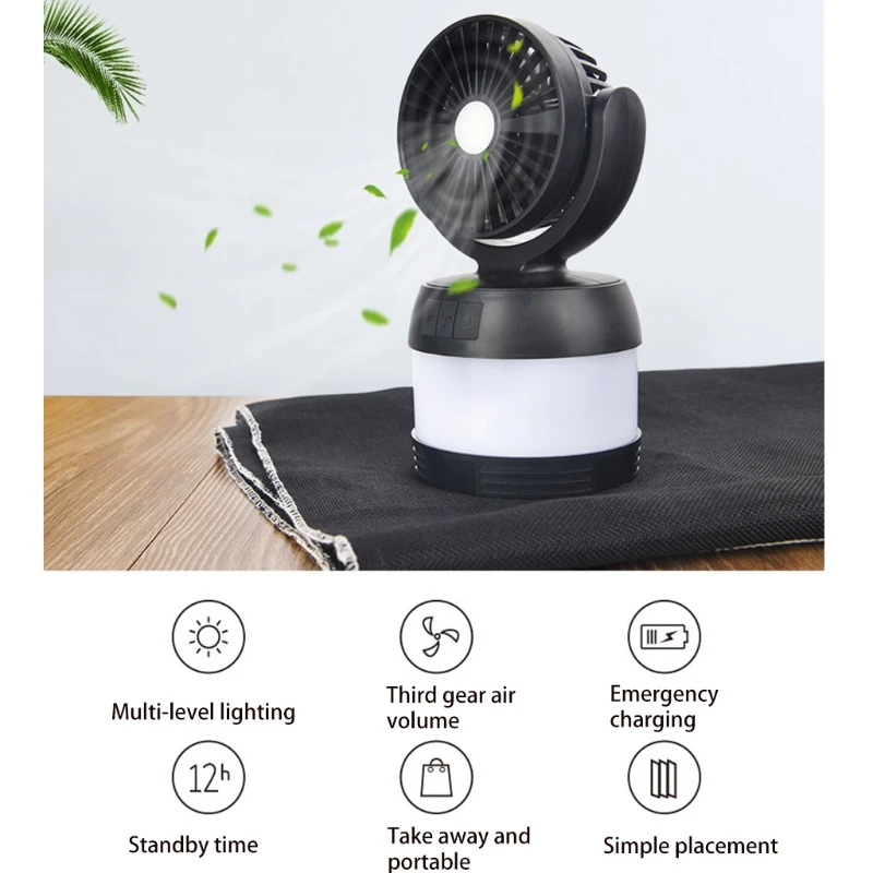 USB Desktop Fan, Portable Fan with Table Lamp, 3 Speeds, Quiet Personal Desk Fan for Office Table Bedroom Kitchen
USB Desktop Fan, Portable Fan with Table Lamp, 3 Speeds, Quiet Personal Desk Fan for Office Table Bedroom Kitchen