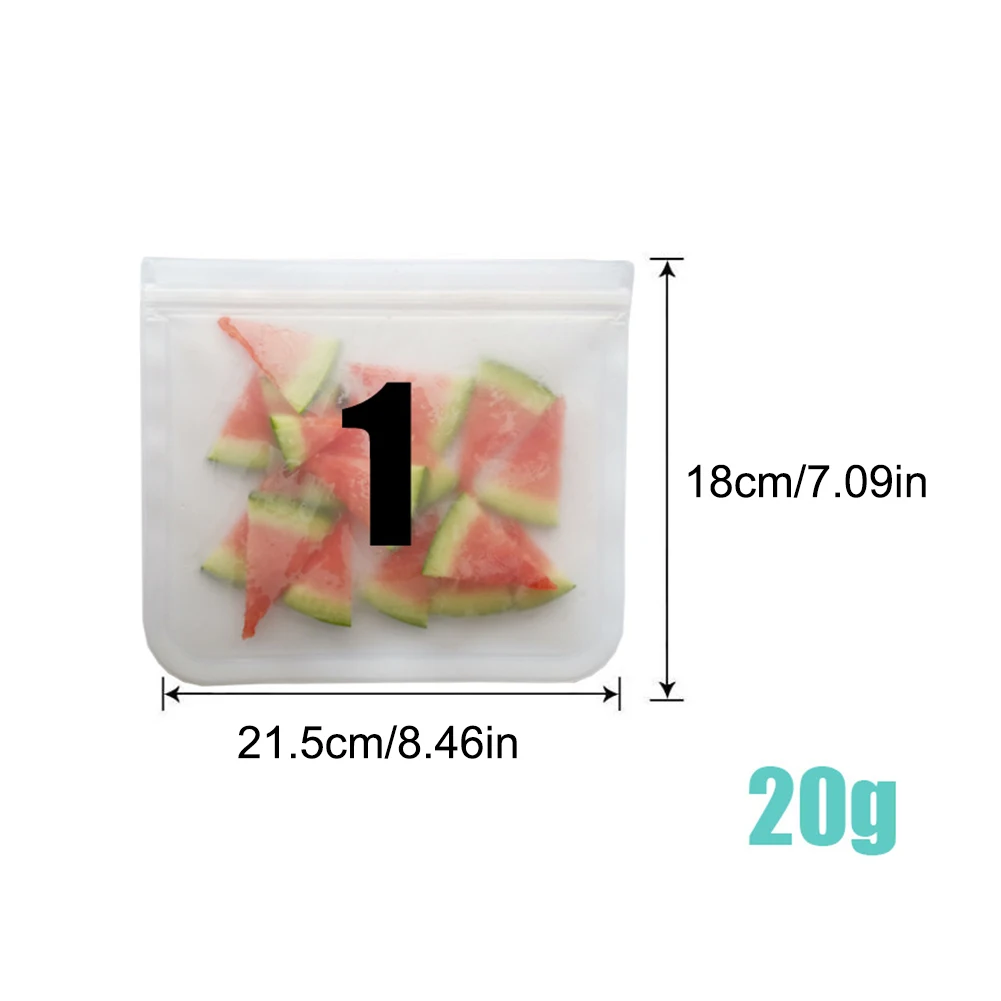 PEVA Food Storage Bags Set of 12 BPA-Free Small and Large Sizes Airtight Reusable Food Bags
PEVA Food Storage Bags Set of 12 BPA-Free Small and Large Sizes Airtight Reusable Food Bags