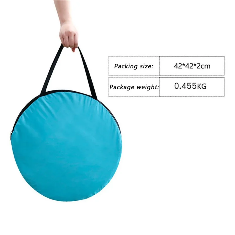 Outdoor Children's Anti-sunscreen Tent Beach Sunscreen Hood Portable Folding Tent Baby Pool Blue Children's Tent
Outdoor Children's Anti-sunscreen Tent Beach Sunscreen Hood Portable Folding Tent Baby Pool Blue Children's Tent