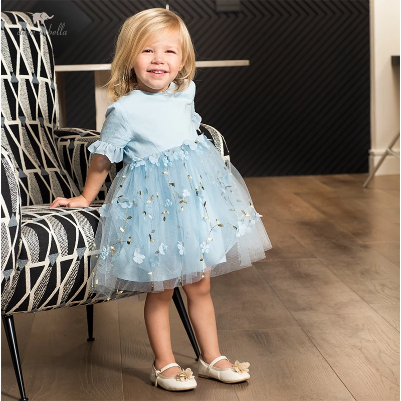 DBS16463 dave bella summer baby girl's cute floral embroidery mesh dress children fashion party dress kids infant lolita clothes
DBS16463 dave bella summer baby girl's cute floral embroidery mesh dress children fashion party dress kids infant lolita clothes