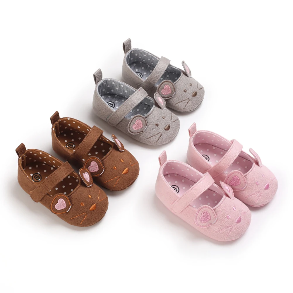 

2021 детская обувь для новорожденных, мягкая нескользящая подошва с мультяшным рисунком, обувь для детской кроватки с животными для маленьки...