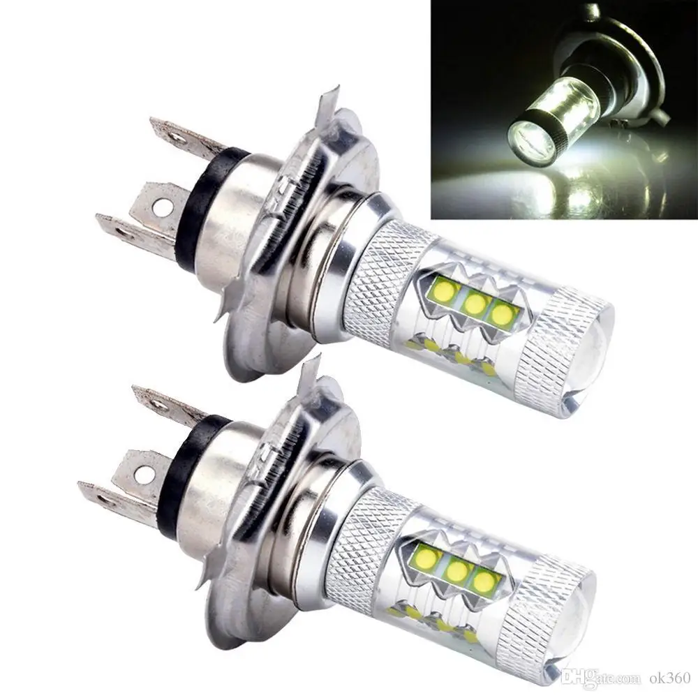 2pcs Super White H4 HB2 9003 CREE 80W LED Projector Ultra Bright Heamdlamp Headlight Hi/Lo Beam High Power Car Led Fog Lights
2pcs Super White H4 HB2 9003 CREE 80W LED Projector Ultra Bright Heamdlamp Headlight Hi/Lo Beam High Power Car Led Fog Lights