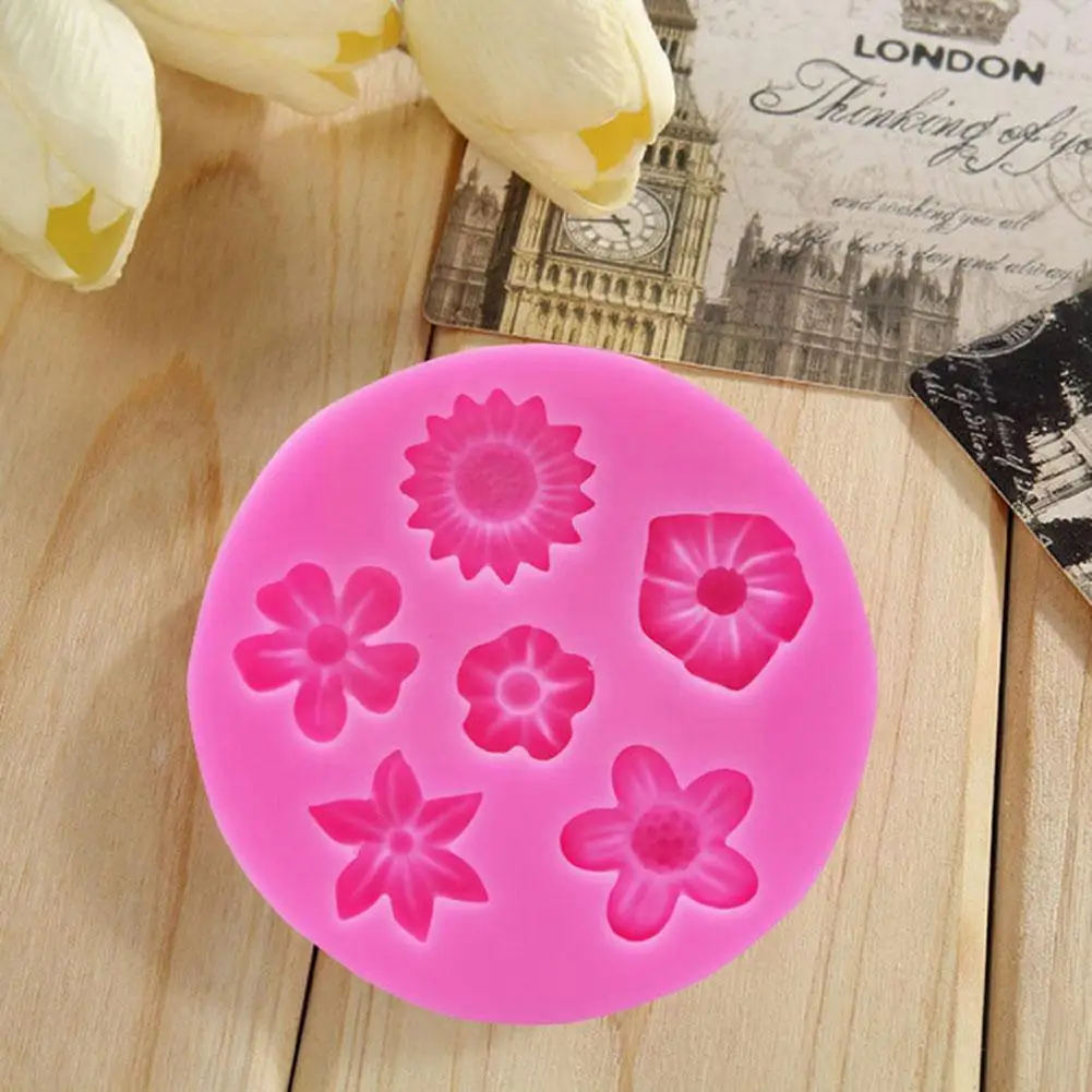 Silicone Mold Fondant Cake Soft Clay Sunflower Rose Chocolate Clay Pastry Handmade DIY Flowers Tool Shape Baking Mold Decor I9C2
Silicone Mold Fondant Cake Soft Clay Sunflower Rose Chocolate Clay Pastry Handmade DIY Flowers Tool Shape Baking Mold Decor I9C2