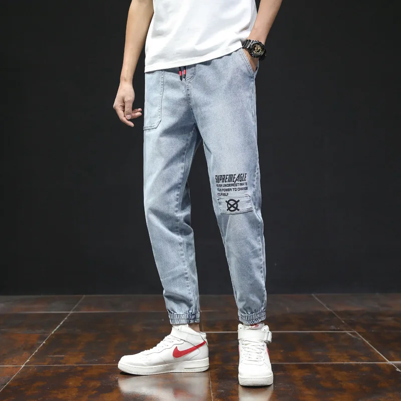 2021 Summer And Spring New Men Jeans Fashion Loose Denim Pants Elasticity Straight Casual Student Trousers Plus Size 28-42
2021 Summer And Spring New Men Jeans Fashion Loose Denim Pants Elasticity Straight Casual Student Trousers Plus Size 28-42