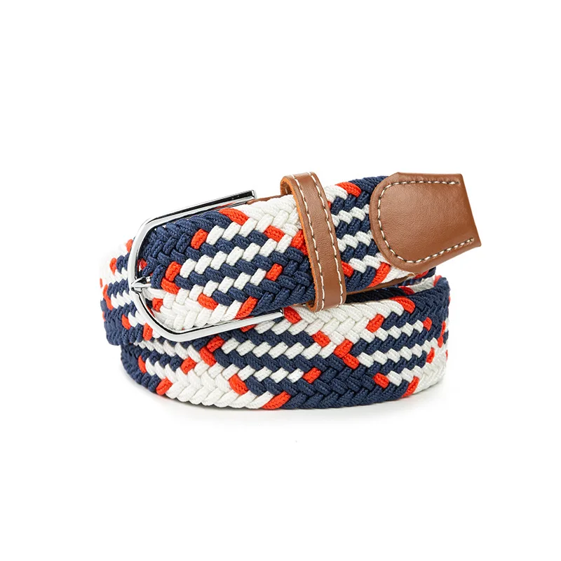 Julius Men Women Casual Knitted Pin Buckle Belt Woven Canvas Elastic Expandable Braided Stretch Belts Plain Webbing Strap
Julius Men Women Casual Knitted Pin Buckle Belt Woven Canvas Elastic Expandable Braided Stretch Belts Plain Webbing Strap