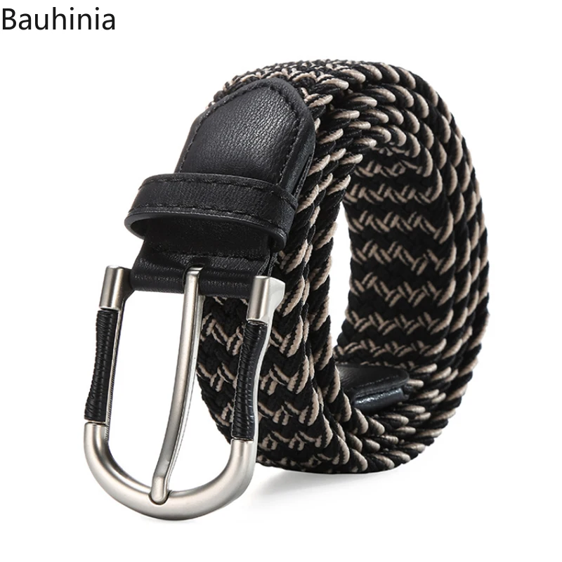 Bauhinia 4 Colors Elastic Alloy Buckle Fashion Belt Young Male/Female 105cm Weave Exquisite Comfortable Pin Buckle Belt
Bauhinia 4 Colors Elastic Alloy Buckle Fashion Belt Young Male/Female 105cm Weave Exquisite Comfortable Pin Buckle Belt