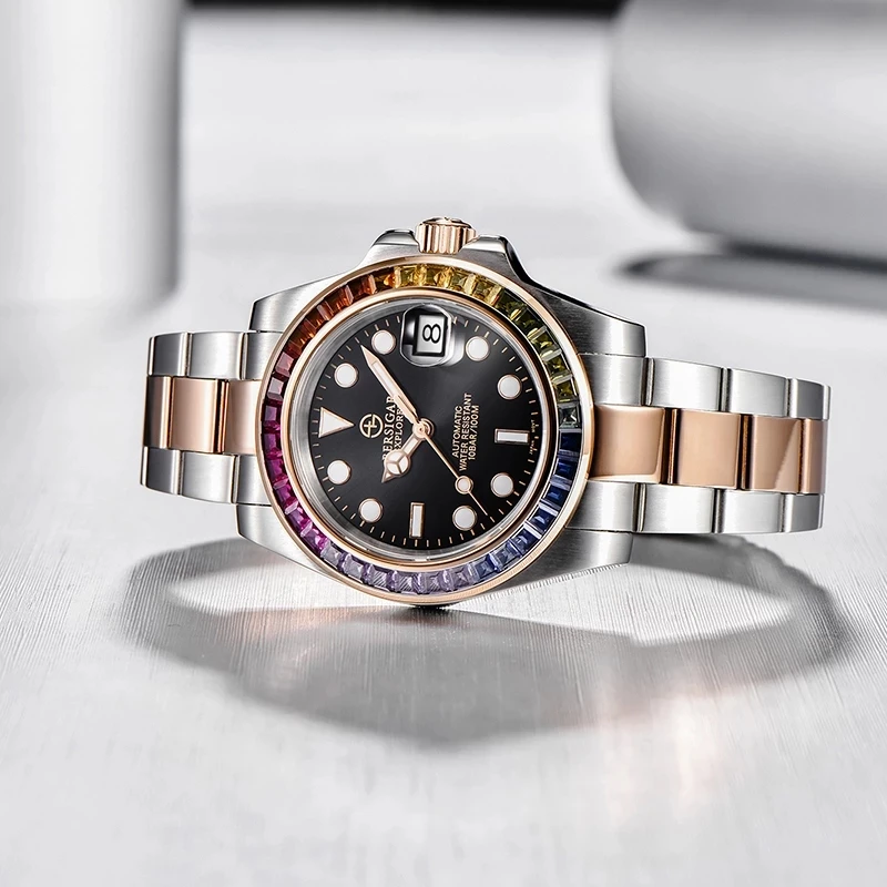 BERSIGAR Wrist Mens Watch Automatic Mechanical Stainless Steel Watch Waterproof 100M Fashion Business Luxury Relogio Masculino
BERSIGAR Wrist Mens Watch Automatic Mechanical Stainless Steel Watch Waterproof 100M Fashion Business Luxury Relogio Masculino