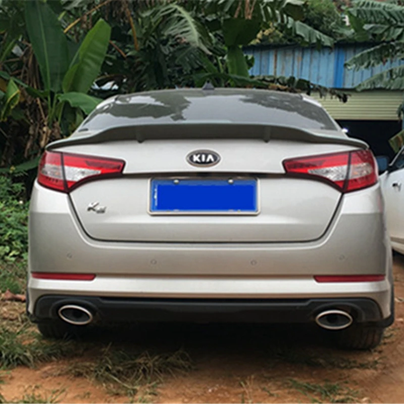 Для Kia K5/спойлер Optima 2010 2013 из углеродного волокна/FRP грунтовка для заднего крыла R
