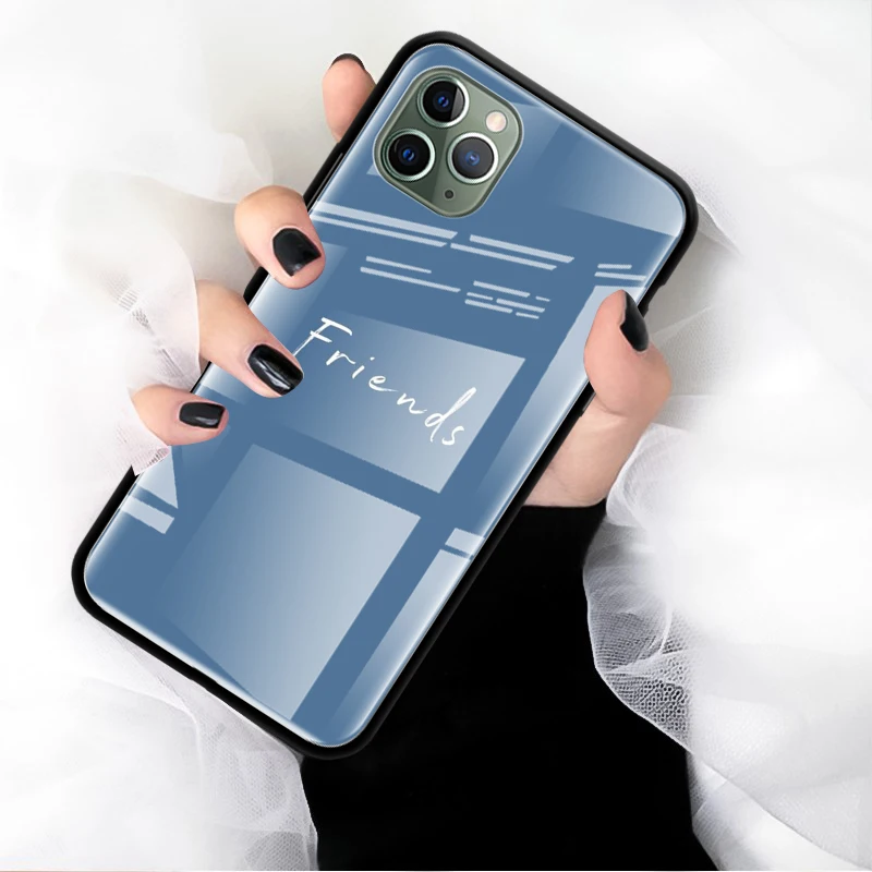 Friends Tv Tempered Glass Mobile Case For Apple iphone 11 Pro Max XS XR X 8 7 6 6S Plus SE 2020 Coque Bags
Friends Tv Tempered Glass Mobile Case For Apple iphone 11 Pro Max XS XR X 8 7 6 6S Plus SE 2020 Coque Bags