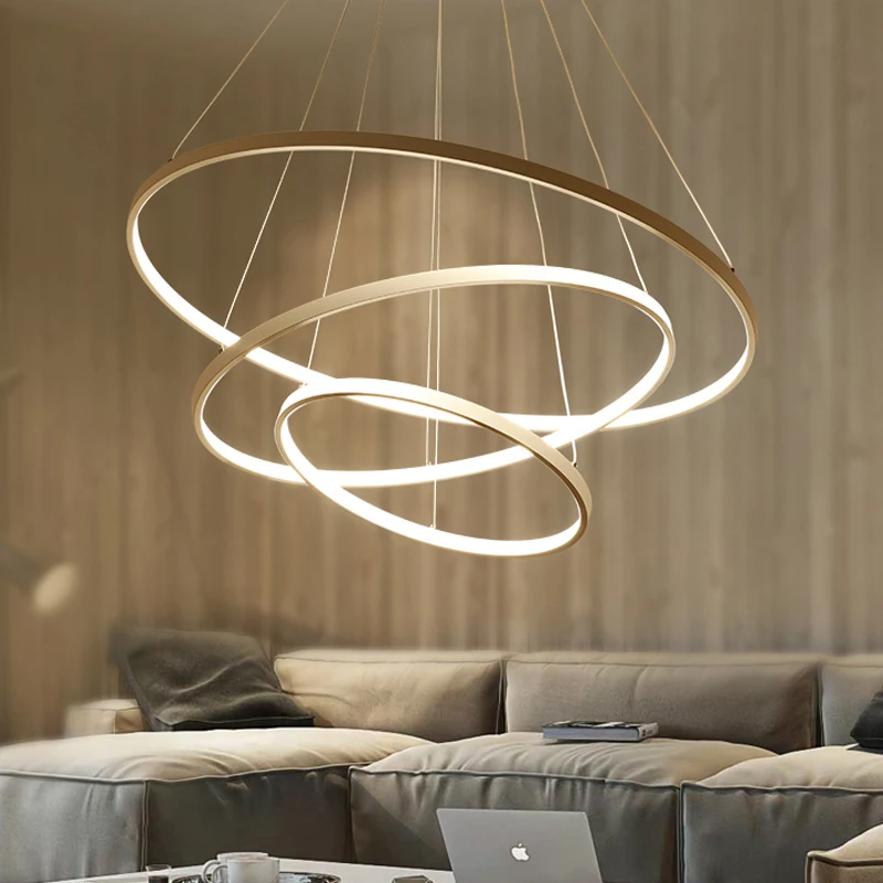 LED Pendant Lights Black White Golden Modern 4 3 2 1 Rings Circle Aluminum Hanging Lamp for Dining Doom Living Room Decoration
LED Pendant Lights Black White Golden Modern 4 3 2 1 Rings Circle Aluminum Hanging Lamp for Dining Doom Living Room Decoration