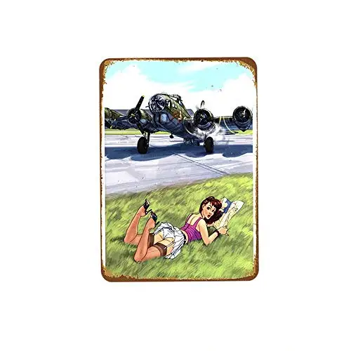 Vintage Metal Sign Tin Sign Sexy Lady Pin Up Girl Man Cave Fight Plane Airplane Airport Pilot Home Bar Club Pub Wall Decor Signs
Vintage Metal Sign Tin Sign Sexy Lady Pin Up Girl Man Cave Fight Plane Airplane Airport Pilot Home Bar Club Pub Wall Decor Signs