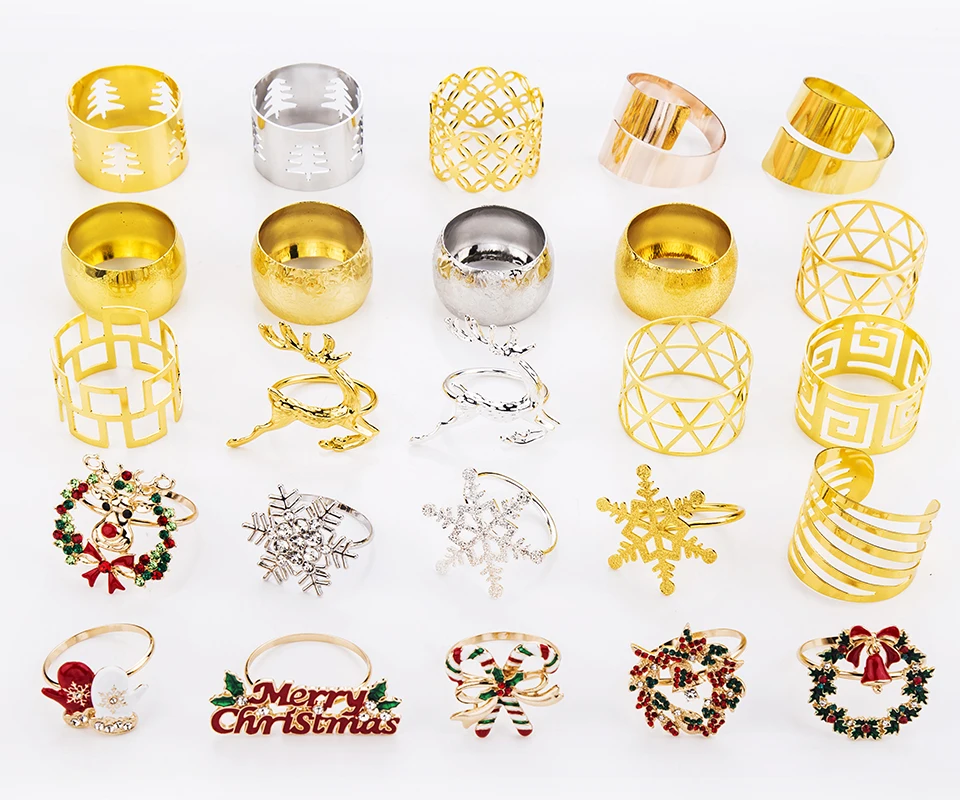 6pcs Alloy Napkin Rings Wedding Napkin Rings Decoration Ring Table Decoration Accessories For Dinner Table Napkin Party Supplies
6pcs Alloy Napkin Rings Wedding Napkin Rings Decoration Ring Table Decoration Accessories For Dinner Table Napkin Party Supplies