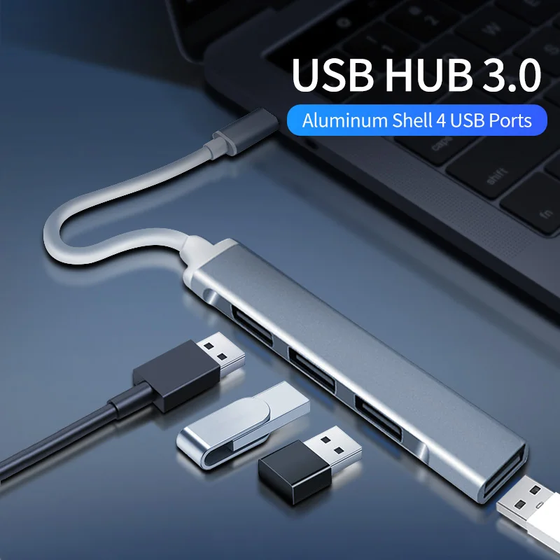 Type C 3.1 USB C HUB 3.0 2.0 Multi 4 Port Splitter For Lenovo Xiaomi Macbook Pro Air PC Computer Notebook Laptops Accessories
Type C 3.1 USB C HUB 3.0 2.0 Multi 4 Port Splitter For Lenovo Xiaomi Macbook Pro Air PC Computer Notebook Laptops Accessories