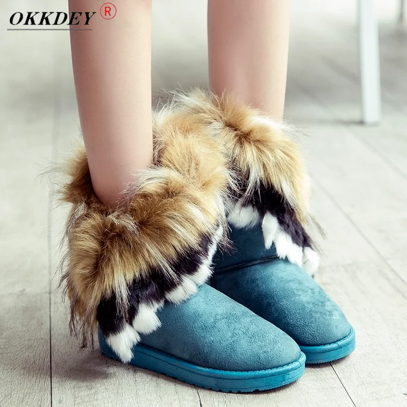 2021 Women's Fashion Cow Suede Natural Fox Fur Women's Winter Boots Fringed High-quality Snow Boots Warm Plush Women's Boots
2021 Women's Fashion Cow Suede Natural Fox Fur Women's Winter Boots Fringed High-quality Snow Boots Warm Plush Women's Boots