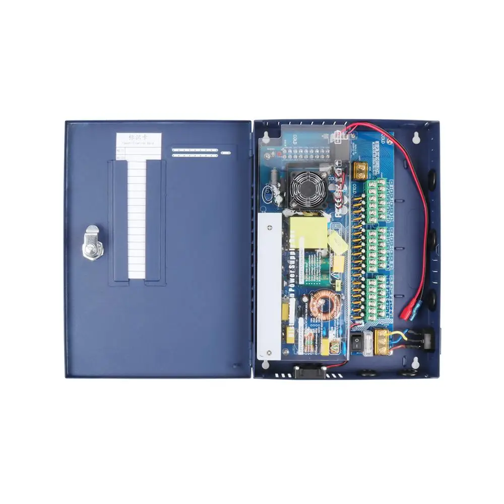 18CH 20A Boxed CCTV Power Supply Input Voltage 100-240V 250W Output 12V DC with PFC
18CH 20A Boxed CCTV Power Supply Input Voltage 100-240V 250W Output 12V DC with PFC