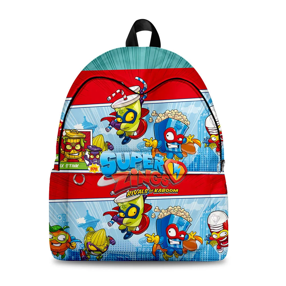 Kids Game Super Zings Series Backpack Child Superzings Primary School Bag Gift Rucksack Backpack
Kids Game Super Zings Series Backpack Child Superzings Primary School Bag Gift Rucksack Backpack