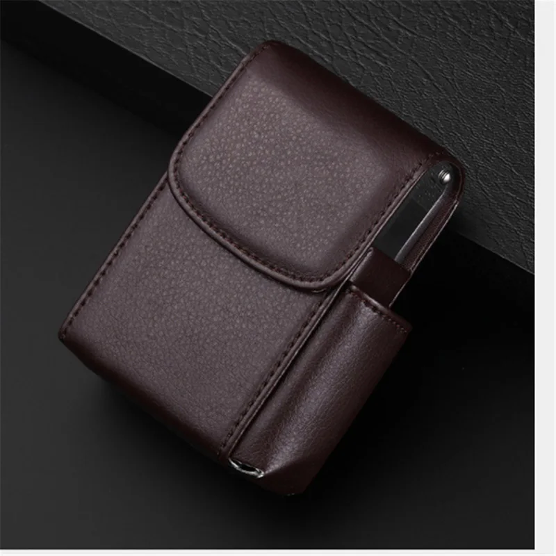 New Style PU Leather Retro Stone Pattern Card Package Business Card Case Cigarette Case Sigarettenkoker Estuche De Digarrillos