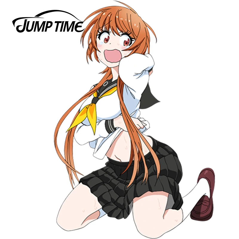 JumpTime 13 см x 8 7 сексуальные автомобильные наклейки Nisekoi аниме девушка красавица