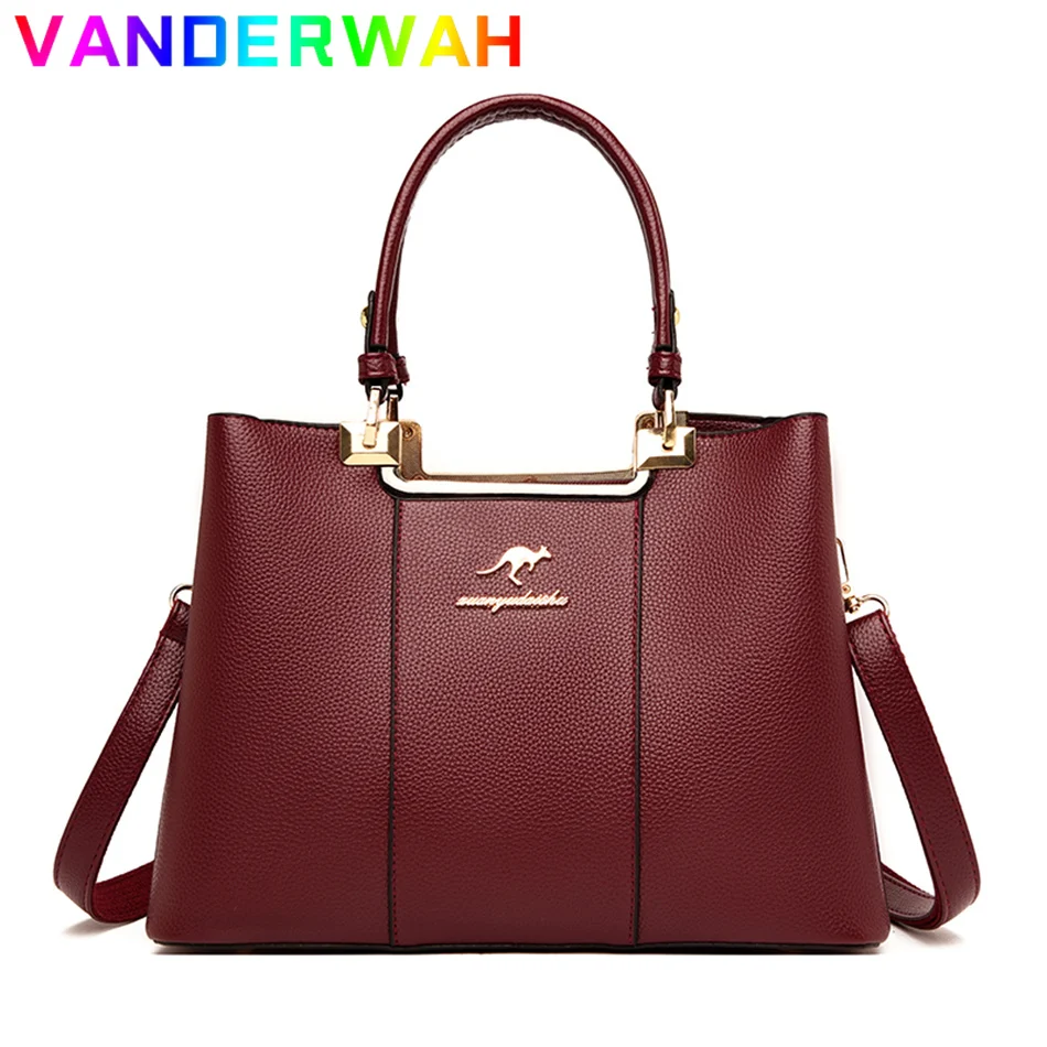Soft Leather Trend Shoulder Bag for Women Designer Purse and Handbags High Quality Big Capacity Bag for Lady 2021 Messenger Sac
Soft Leather Trend Shoulder Bag for Women Designer Purse and Handbags High Quality Big Capacity Bag for Lady 2021 Messenger Sac