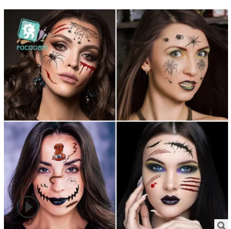 Halloween Tattoo Sticker Tattoo Sticker Scare Tattoo for Halloween Makeup Temporary Tattoo Paste
Halloween Tattoo Sticker Tattoo Sticker Scare Tattoo for Halloween Makeup Temporary Tattoo Paste
