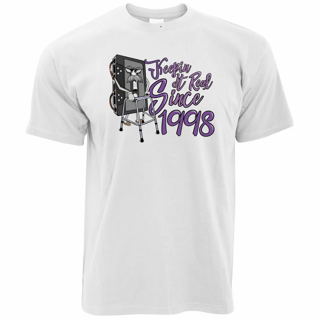 21st Birthday Tops Tee T Shirt Keeping It Real Since 1998 Cassette Tape Retro Free Shipping Tops T-Shirt 
21st Birthday Tops Tee T Shirt Keeping It Real Since 1998 Cassette Tape Retro Free Shipping Tops T-Shirt