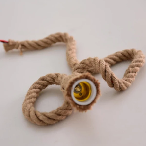 Hot sale Single Heads Rope Pendant Lights Lamp Vintage Style Restaurant Bar Rope Light dropshipping
Hot sale Single Heads Rope Pendant Lights Lamp Vintage Style Restaurant Bar Rope Light dropshipping