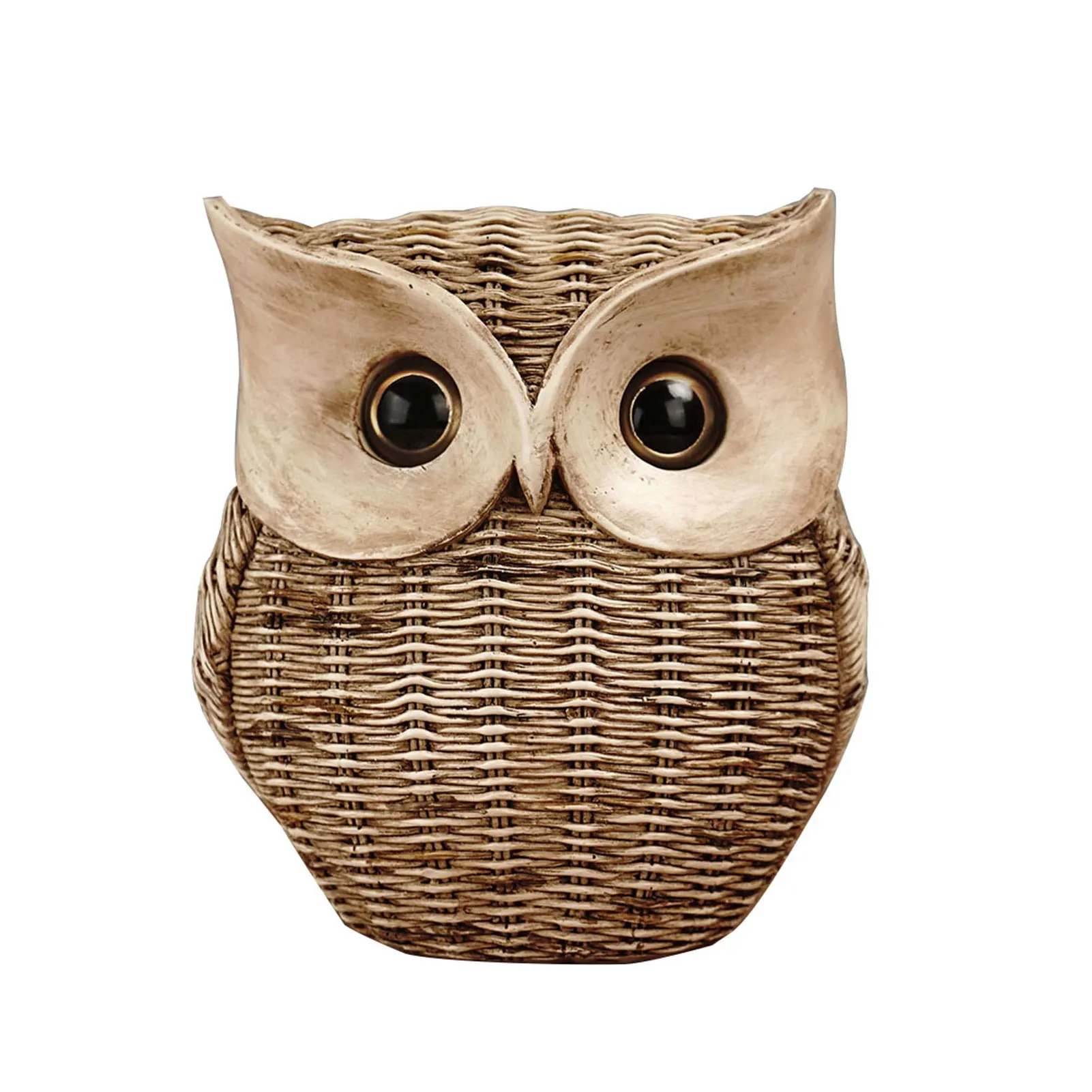 Waterproof Resin Craft Home Decor Animal Figurine Bedroom Owl Ornament Cute Light Retro Creative Rattan Resin Owl Ornament
Waterproof Resin Craft Home Decor Animal Figurine Bedroom Owl Ornament Cute Light Retro Creative Rattan Resin Owl Ornament