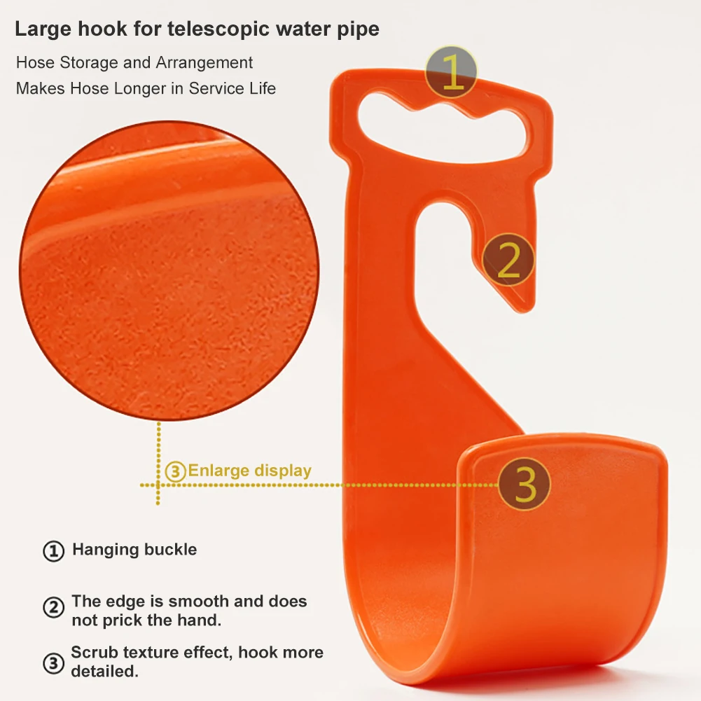 Garden Hose Storage Rack Hook Household Water Retractable Hook Lightweight and Wall-mounted
Garden Hose Storage Rack Hook Household Water Retractable Hook Lightweight and Wall-mounted