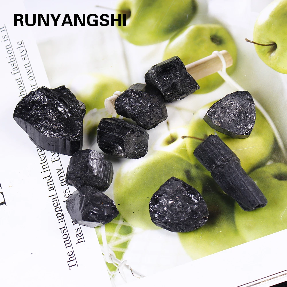 50g/bag (2-3pcs)Natural black tourmaline gravel jet stone Retro Raw Gem stone Ore Radiation Protection Stone Craft
50g/bag (2-3pcs)Natural black tourmaline gravel jet stone Retro Raw Gem stone Ore Radiation Protection Stone Craft