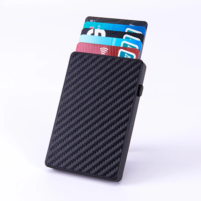 Anti-theft brush automatic switch on the right side of the card box anti-degaussing card case aluminum alloy hand-push card case
Anti-theft brush automatic switch on the right side of the card box anti-degaussing card case aluminum alloy hand-push card case