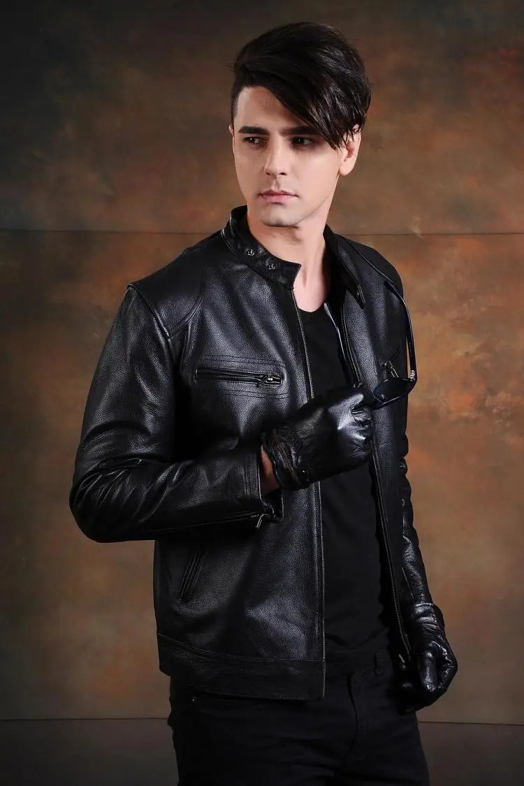 Men Cow Jackets Men's Genuine Leather Biker Jacket Motorcycle Homme Fitness Skin Plus 6xl Size
Men Cow Jackets Men's Genuine Leather Biker Jacket Motorcycle Homme Fitness Skin Plus 6xl Size