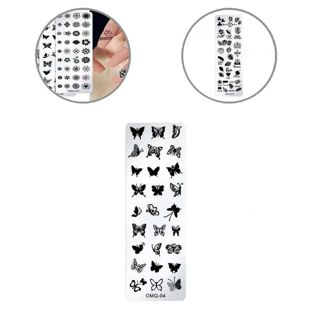 Stylish Manicure Template Decorative Accessories Nail Decors Plates Manicure Tool Nail Decors Plates Nail Art Template
Stylish Manicure Template Decorative Accessories Nail Decors Plates Manicure Tool Nail Decors Plates Nail Art Template