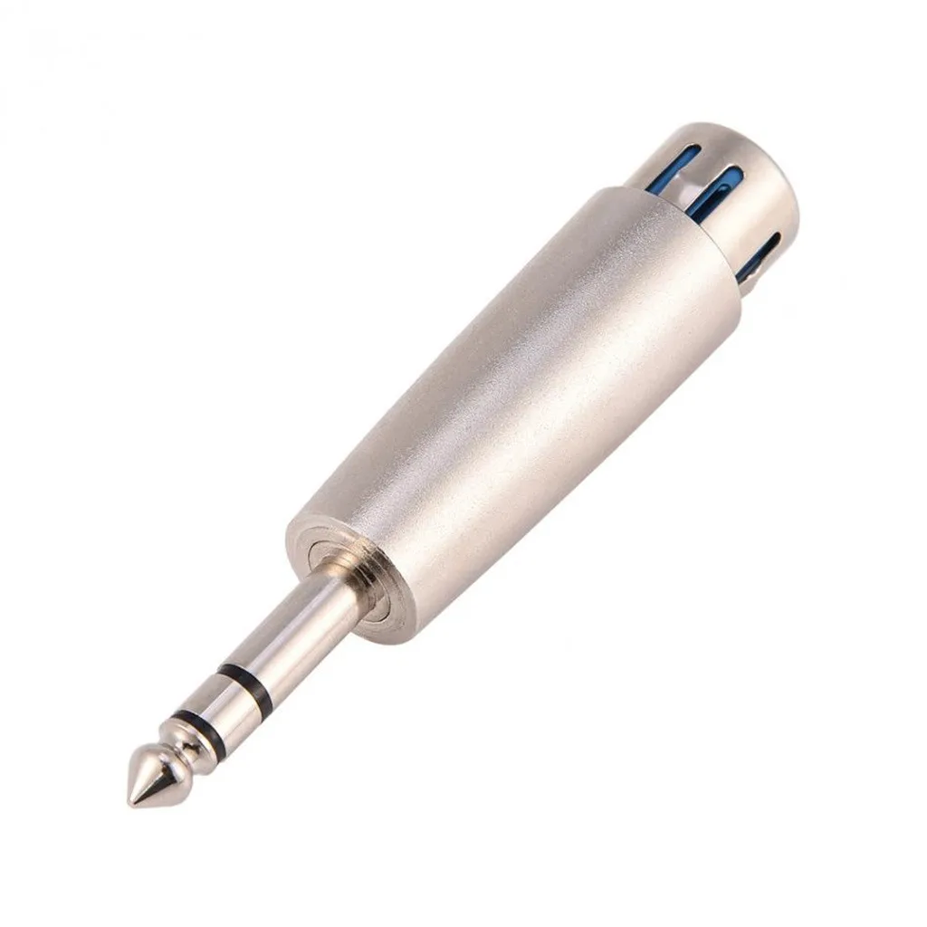 3-Pin XLR Female to 1/4 6.35mm Stereo Male Plug TRS Audio Cable Cord Mic Adapter Mono Lead Adapter
3-Pin XLR Female to 1/4 6.35mm Stereo Male Plug TRS Audio Cable Cord Mic Adapter Mono Lead Adapter