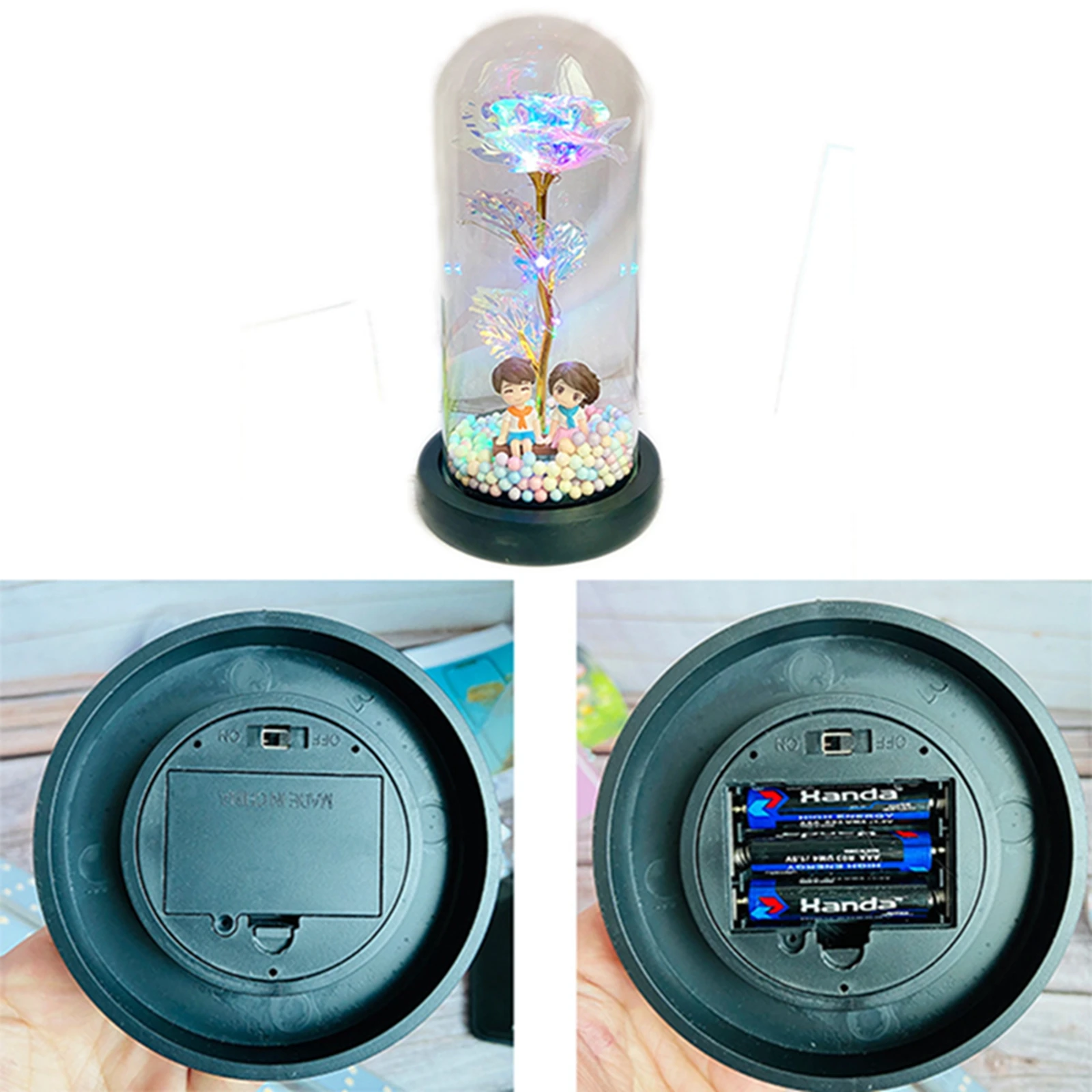 Newest 3 styles Wishing Girl Galaxy Rose In Flask LED Flashing Flowers Valentine's Day Gift birthday mother day gift for party
Newest 3 styles Wishing Girl Galaxy Rose In Flask LED Flashing Flowers Valentine's Day Gift birthday mother day gift for party