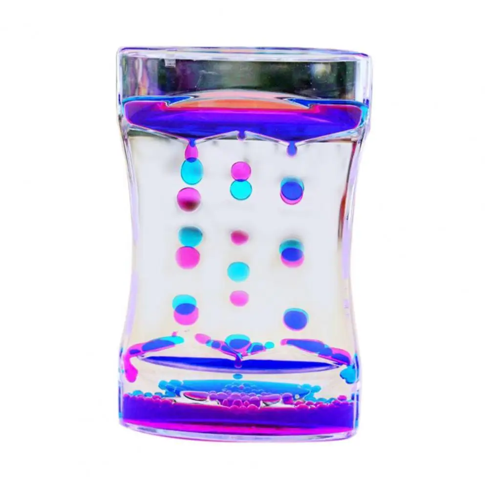 Creative Decompression Toy Oil Leak Two-color Drip Oil Leak Hourglass Timer Desk Indoor Practical Small Ornaments Kids Toy Home
Creative Decompression Toy Oil Leak Two-color Drip Oil Leak Hourglass Timer Desk Indoor Practical Small Ornaments Kids Toy Home