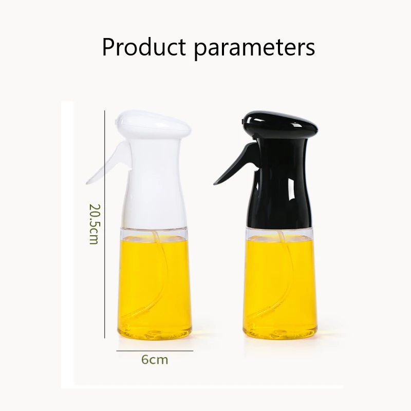 1PC 210ML Olive Oil Vinegar Sprayer Oil Spray Bottle Oil Pot Leak-proof Dispenser For Household Kitchen Cooking Oil Spray Bottle 
1PC 210ML Olive Oil Vinegar Sprayer Oil Spray Bottle Oil Pot Leak-proof Dispenser For Household Kitchen Cooking Oil Spray Bottle