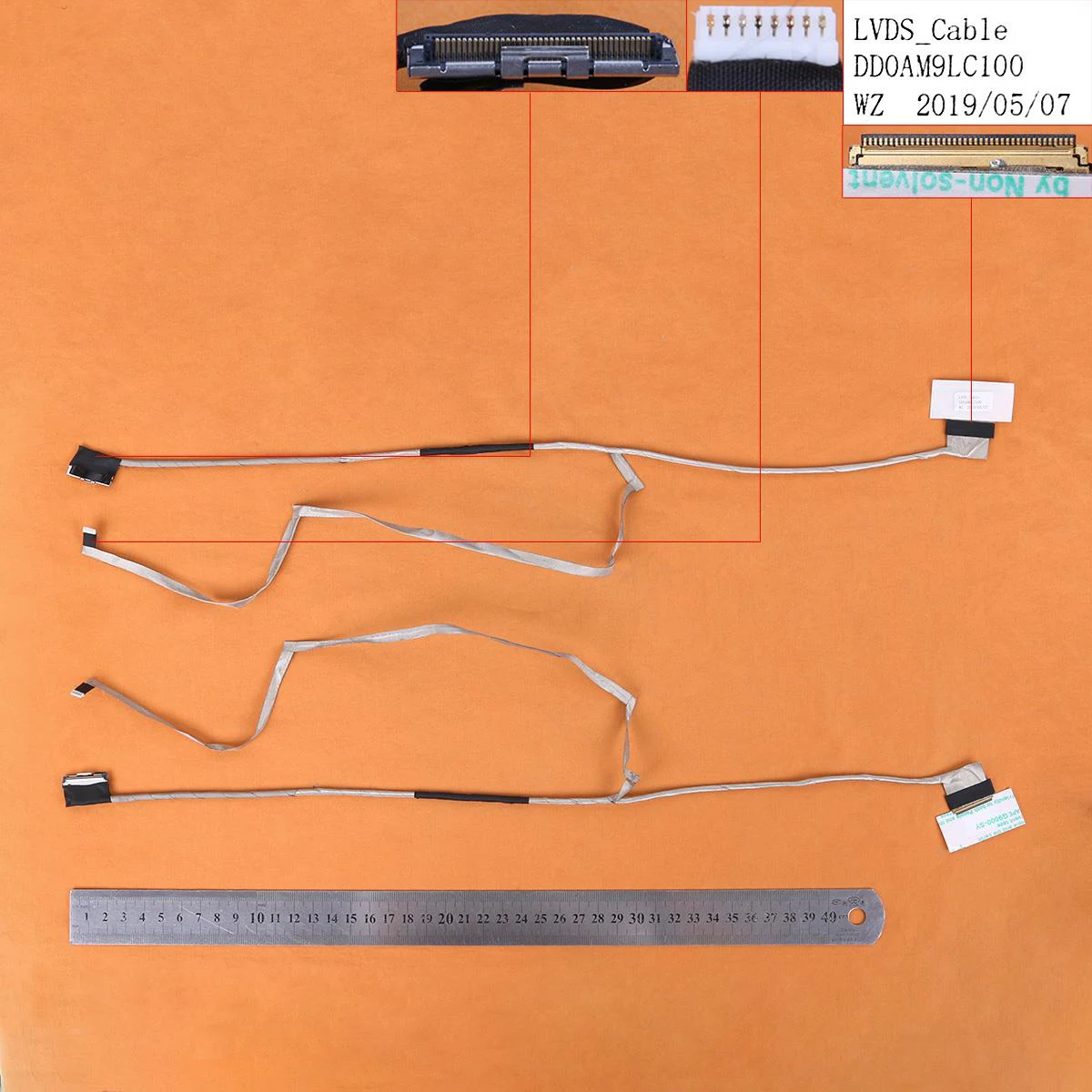 New LCD LED Video Flex Cable For DELL Inspiron 7000 Series 7557 7559 4K,WIth Touch,40 Pin,ORG DD0AM9LC100 0726R2
New LCD LED Video Flex Cable For DELL Inspiron 7000 Series 7557 7559 4K,WIth Touch,40 Pin,ORG DD0AM9LC100 0726R2