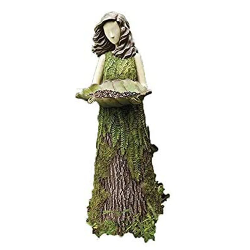 Bird Feeding Fairy Statue-Outdoor Bird Feeder, Garden Sculptures And Statues, Garden Decoration
Bird Feeding Fairy Statue-Outdoor Bird Feeder, Garden Sculptures And Statues, Garden Decoration