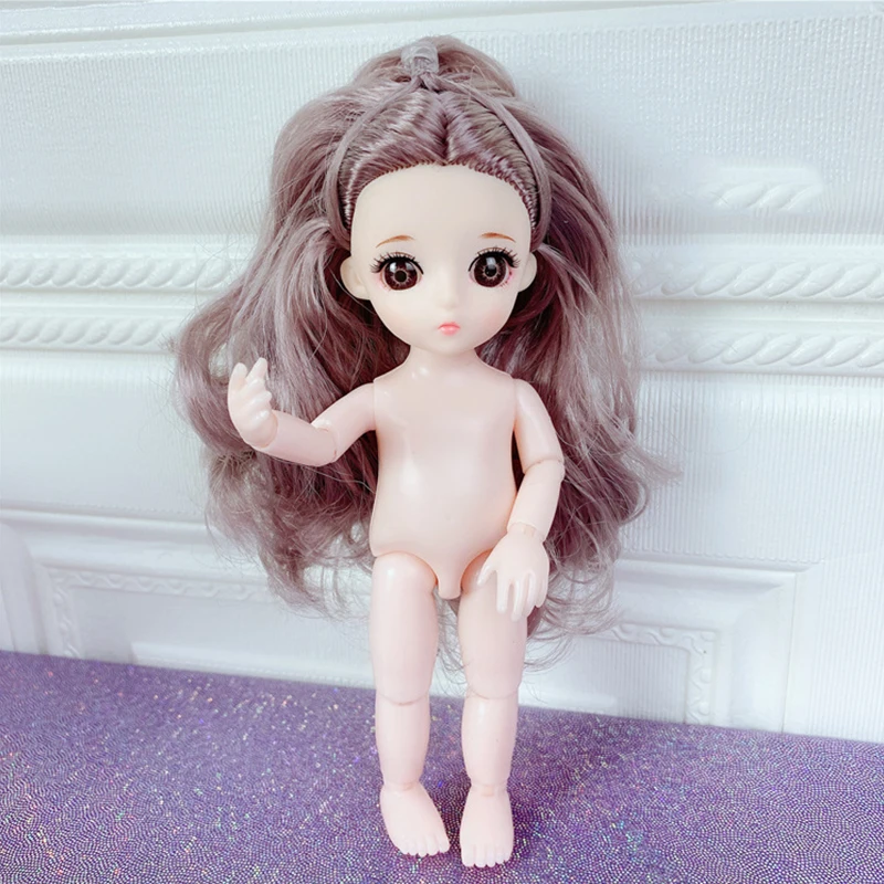 Куклы для девочек 16 см, милая кукла с 3D глазами, 13 шарнирных кукол с обнаженным телом, мини-кукла для девочек, подарок
Куклы для девочек 16 см, милая кукла с 3D глазами, 13 шарнирных кукол с обнаженным телом, мини-кукла для девочек, подарок