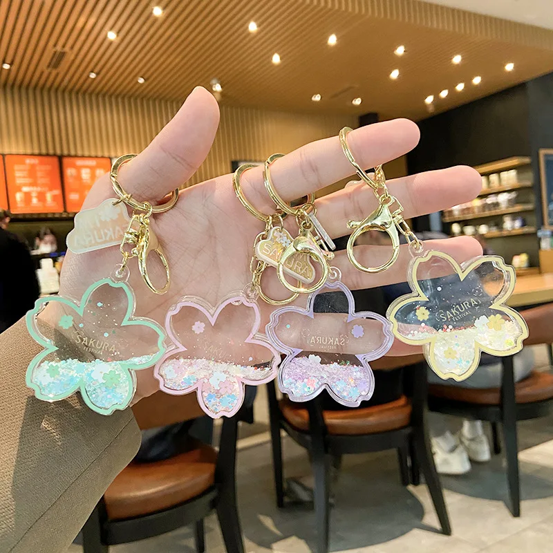 Cute Sakura Cartoon Acrylic Keychain Accessories Charms Creative Bag Ornament Resin Key Chain Supplies Llaveros Para Mujer YS88
Cute Sakura Cartoon Acrylic Keychain Accessories Charms Creative Bag Ornament Resin Key Chain Supplies Llaveros Para Mujer YS88