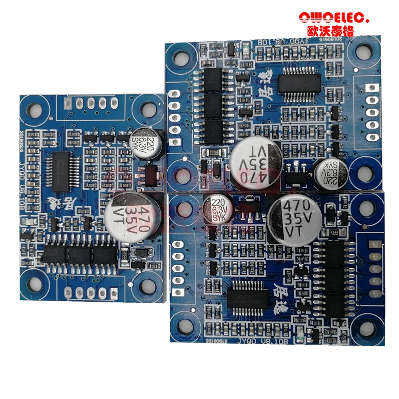 3 шт./лот оригинальный JUYI Tech JYQD V8.10B bldc плата драйвера двигателя 12 24VDC 2A для