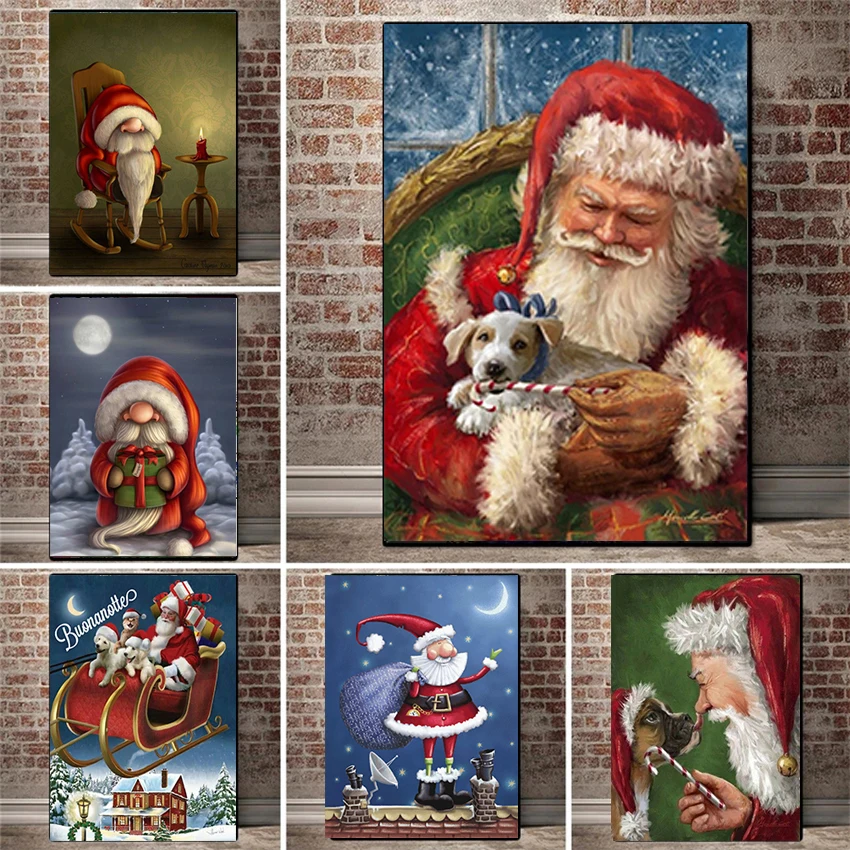Santa Claus Christmas Picture Canvas Painting Home Decor Modern Wall Art Print And Posters For Living Room Cuadros No Frame
Santa Claus Christmas Picture Canvas Painting Home Decor Modern Wall Art Print And Posters For Living Room Cuadros No Frame
