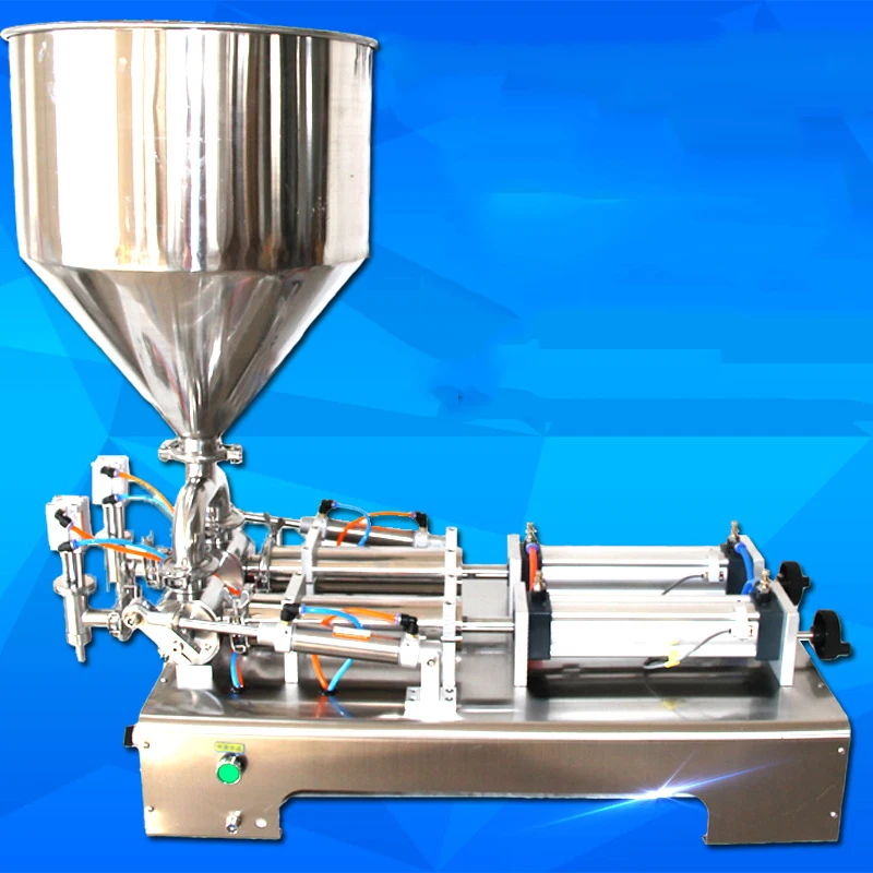 Horizontal Pneumatic Double Headed Paste Filling Machine Honey Filling Machine Liquid Filling Machine Semi-automatic Machine
Horizontal Pneumatic Double Headed Paste Filling Machine Honey Filling Machine Liquid Filling Machine Semi-automatic Machine