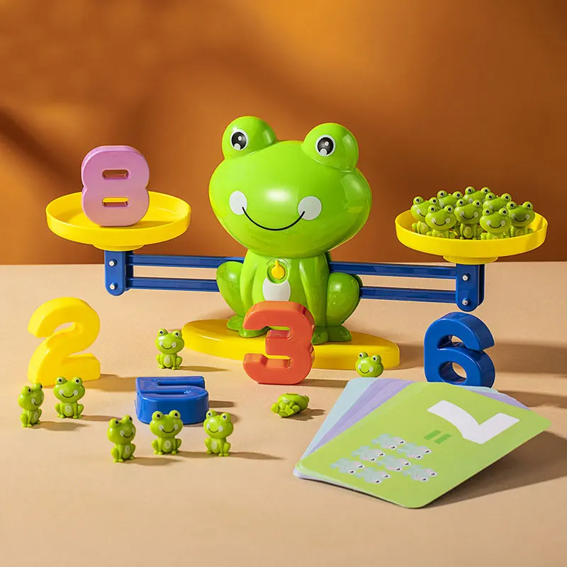 1 Set Frog Fox Balance Game Scale Early Learning Weight Child Kids Intelligence Toys Kids Educational Learn Match Balancing Toy
1 Set Frog Fox Balance Game Scale Early Learning Weight Child Kids Intelligence Toys Kids Educational Learn Match Balancing Toy